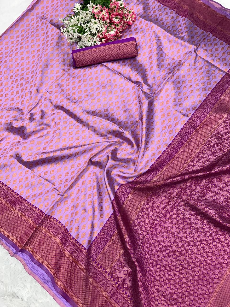 SF 668 Organic Banarasi Lichi Silk Sarees Wholesale Price In Surat